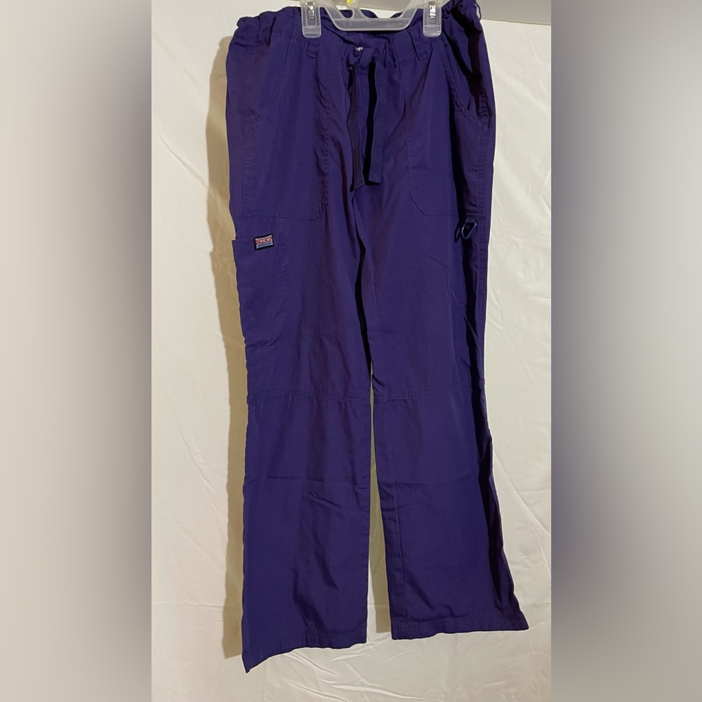 Purple blue color scrub pants